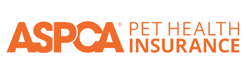 ASPCA Pet Health Insurance logo in orange font.