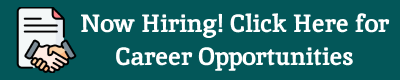 Handshake icon with text: "Now Hiring! Click Here for Career Opportunities".